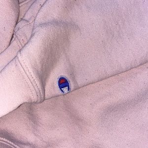 Pink Champion Hoodie/Sweatshirt